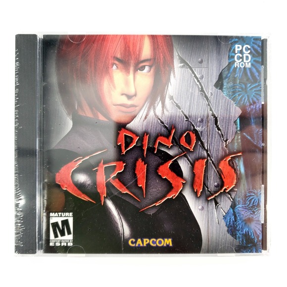 Dino Crisis (PC CD-ROM) Capcom Brand New Factory Sealed In Jewel Case